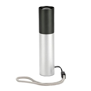 LED aluminum alloy USB charging hand grip outdoor mini built-in small flashlight can be used as charging treasure flashlight