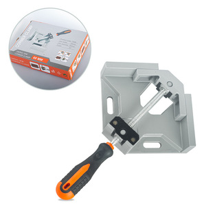 WD right angle fixing clamp single handle quick angle clamp woodworking fixing clamp 90 degree right angle clamp aluminum alloy