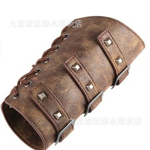 2021 Steampunk Medieval wish Amazon Hand Guard Retro Belt Buckle Elbow Guard ebay Cross-border Supply