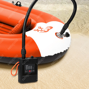 New outdoor hot-selling waterproof air cushion air pump intelligent portable car air pump high-power kayak air supplement
