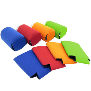 Diving material SBR monochrome cup set 330ml cola with low cup set color logo pattern