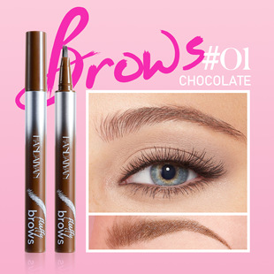 Cross-border TEMU Xiyin specializes in wild eyebrow pencil handaiyan eyebrow pencil durable waterproof sweat-proof liquid eyebrow pencil