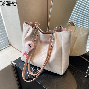 2025 New Women's Bag Summer Large Capacity Tote Bag College Students' Class-commuting Bag Advanced Sense Shoulder Bag