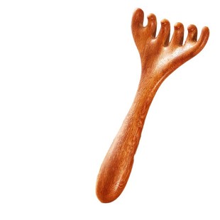 in stock five-claw massage comb head massager dredge meridians comb hair leather hair therapy five-finger comb meridian brush