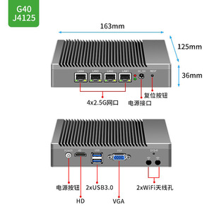 Любви сетевой карты гигабита маршрута 2500 м I3-1115G4 двойного контроля широкополосный доступ виртуальной машины КДН компьютера 4 мягкой Быстрый промышленный