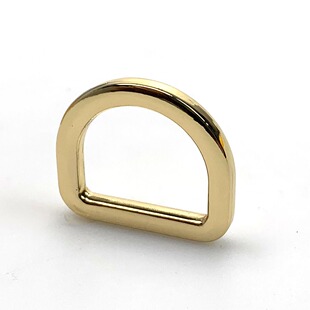 Guangzhou supply 6 points D Buckle half round buckle luggage clothing hardware adjustment buckle decorative buckle