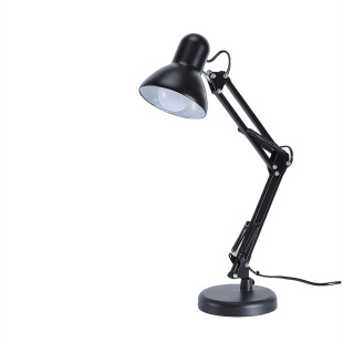 American table lamp desk bedroom bedside lamp long arm student dormitory LED lamp simple learning folding small table lamp