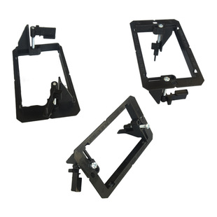 120 American standard American ABS plastic switch wall socket 1 position concealed bottom box wall fixed inlay bracket