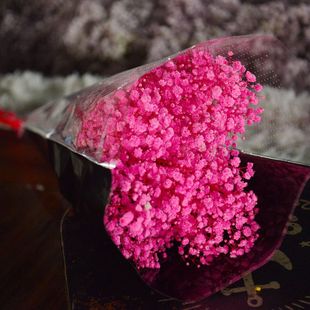 [Gymsophila] dried flower factory wholesale Valentine's Day gift eternal flower Gymsophila bouquet decorative diy flower
