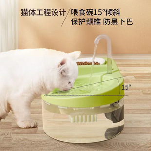 Кошка-кормушка для домашних животных Питатель для кошек и собак 2-1