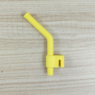 Factory direct supply baby baby silicone straw with buckle soft and elastic drink soup bite-resistant small caliber