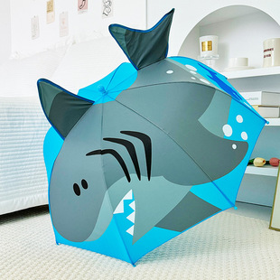 Cartoon Children's Umbrella Kindergarten Children's Princess Umbrella for Boys and Girls Baby Cute Light Small Umbrella Ear Model Umbrella