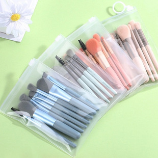Red Makeup Diary 8 Pack Makeup Brush suit Eyeshadow Powder Blush Eyebrow Brush Foundation Lip Brush Full Set Brush