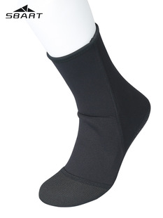 Shark Bart Men's and Women's Snorkeling Socks Tracing Creek Swimming Socks Non-slip Anti-cut Anti-coral Beach Breathable High-barred Diving Socks