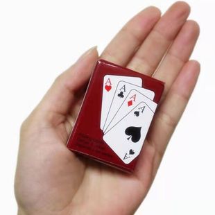Хороший покер Q интересные Мини Маленькие игральные карты милые маленькие игральные карты путешествия маленькие игральные карты настольные игры карты