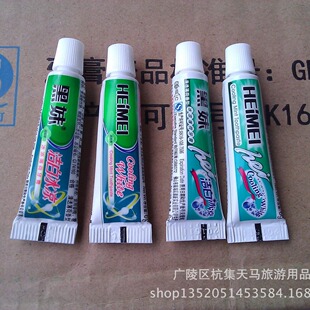 Black sister 6g toothpaste 6G disposable toothpaste travel small toothpaste hotel supplies manufacturers designated distributors
