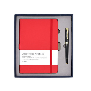 a5 Business Strap Notebook Wholesale Thickened Simple Spot Diary Notepad Notebook Gift Set