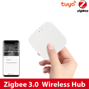 Умный дом проводной Zigbee3.0 Шлюз модуль дистанционного управления граффити APP дистанционного управления Поддержка голосового помощника