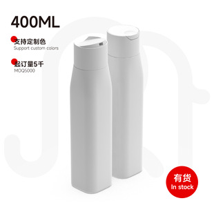 Impression Упаковка новый 400ml герметичный Qianqi крышка бутылка квадратный шампунь лосьон упаковка HDPE пластиковая бутылка