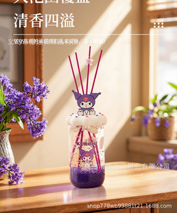 Sanrio series handmade DIY non-fire aromatherapy 350ml large bottle indoor decoration toilet air freshener