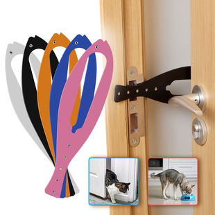 Cat Door Holder Latc кошачий дверной кронштейн защелка кошачий дверной заменитель Быстрый эластичный ремень замка