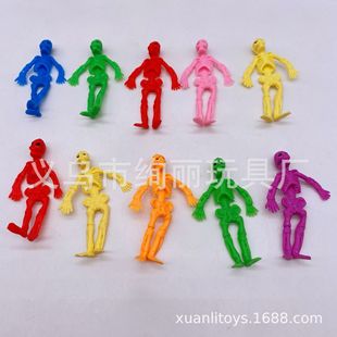 Soft rubber little skull toy toy toy toy toy children gift mini toy wholesale
