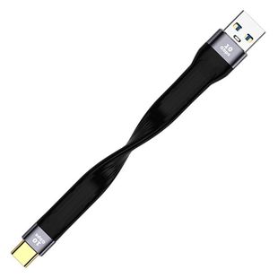 Lightning 3type-C public-to-public data cable USB4.0Gen2 full-function 40g hard disk short-line PD fast charge 100W