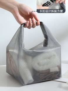 Amazon New Large Capacity Storage Bag PVC Waterproof Bag high quality High Color Value Buckle Portable Toiletry Bag