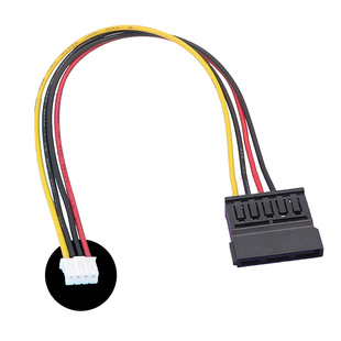ITX компьютерный шнур питания SATA15P материнский 4PIN материнский PH2.0mm SATA материнский sata кабель питания
