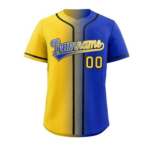 2024 Cross-border European and American New Mexico 3D Printed V-neck Hem Button Men's Baseball Suit