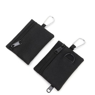 Simple Camping Tactical Outdoor Mountain Climbing Fishing Change Coin Storage Zipper Card Bag Key Headset Small Wallet