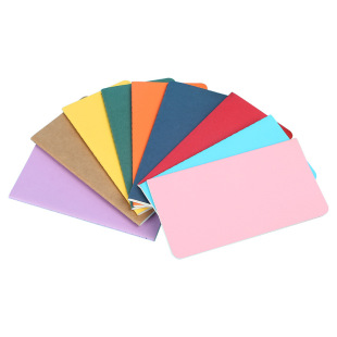 ins style high-looking color line book in stock girls exquisite primary school student horizontal line diary meeting notepad