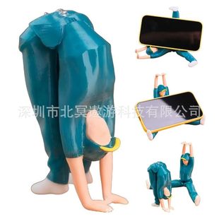 Breakdance Phone Holder3D Печать Многоцветный универсальный Танцор Танцор Мобильный стол Подставка