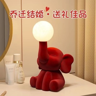 Modern Creative Table Lamp, Newlywed Wedding Room Decoration, Everlasting Lamp, Bedroom Bedside Ornaments, Wedding Gift for Newlyweds