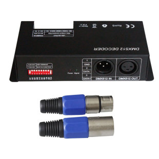 High-power 3-channel DMX512 decoder RGB decoder LED stage light DMX intelligent controller
