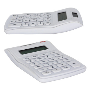 Mini student learning arithmetic desktop dual power solar gift calculator 8 digit digital office calculator