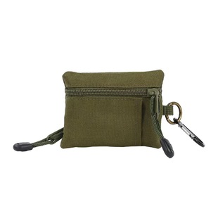 Multi-functional coin purse AB double-sided outdoor travel portable card bag military fan fashion ID card storage bag