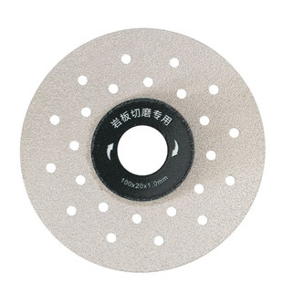 Rock plate flat grinding cutting piece ceramic trimming 45 degree chamfering beveling special emery grinding piece non-chipping wear-resistant