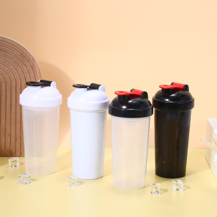 Milkshake shake Cup fitness sports plastic gift water Cup protein powder mixing cup shake Cup can be customized logo