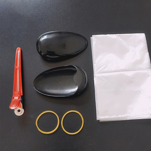 Hair Dye Set, Six-piece Set of Plastic Hair Dyeing and Perming, Disposable Gadgets Wholesale Hair Dyeing and Perming Tools