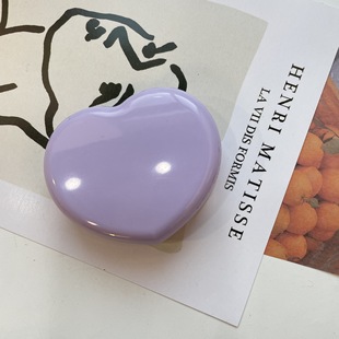 Love beauty pupil box portable high-grade contact lens box girl with mirror partner storage box BH364
