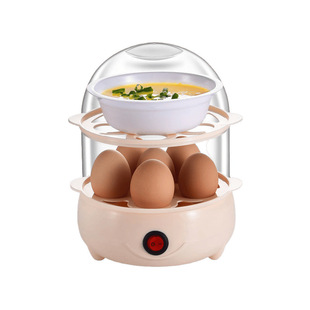 Egg Steamer Anti-dry Burning Automatic Power-off Multifunctional Household Egg Boiler Small Steaming Egg Soup Steaming Egg Artifact Breakfast Machine