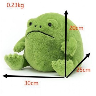 Cross Border New Ricky Rain Frog Ricky Rain Frog Plush Toy Cartoon Frog Doll Doll Toy