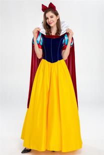 New Halloween Snow White Game Uniform Adult Snow White Dress Stage Performance cosplay Costume
