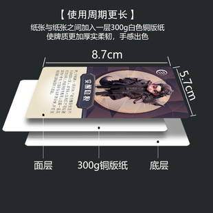 Fool's Square Table Game Werewolf Card Killing Party Table Killing Game Official Genuine Card Wooden Box Deluxe Edition