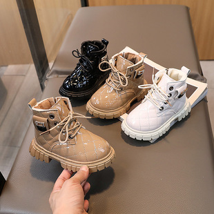 One-piece delivery baby shoes 0-1-2 years old baby boots non-slip soft bottom breathable girl Boots shoes functional shoes fashion 3