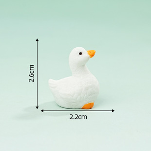 Cross-border micro-landscape cute duckling a doll gardening landscaping diy decorations accessories mini small ornaments