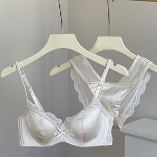 Lace Seamless Bra Women's Push-up Bra Summer Set