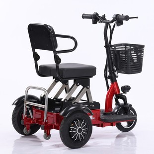 Phoenix electric car foldable single riding scooter for the elderly three-wheeled moped