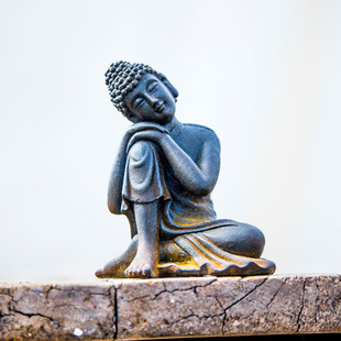 New Chinese Zen Buddha Buddha Buddha Desktop Home Decorations Buddha Hall Crafts Ornaments